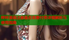 哔咔漫画注册是否需要付费详细解析与使用指南