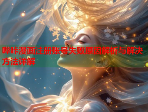 哔咔漫画注册账号失败原因解析与解决方法详解 哔咔漫画注册账号失败原因解析与解决方法详解