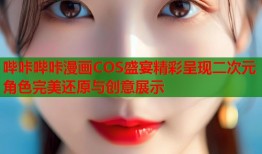 哔咔哔咔漫画COS盛宴精彩呈现二次元角色完美还原与创意展示