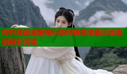 哔咔漫画温馨提示助你畅享海量正版漫画精彩阅读