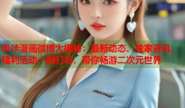 哔咔漫画微博大揭秘：最新动态、独家资讯、福利活动一网打尽，带你畅游二次元世界