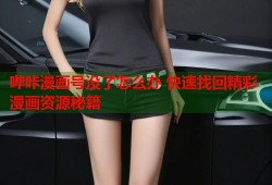 哔咔漫画号没了怎么办 快速找回精彩漫画资源秘籍