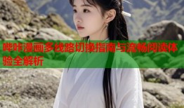 哔咔漫画多线路切换指南与流畅阅读体验全解析